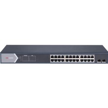 Hikvision DS-3E1526P-SI 24PORT Gigabit + 2×sfp Poe Yönetilebilir 370W Switch