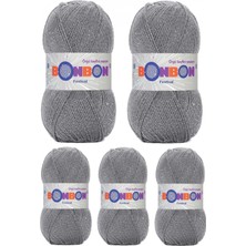 Pileli Store 5 Adet Festival Simli Örgü Ipi Yünü Renk NO:233