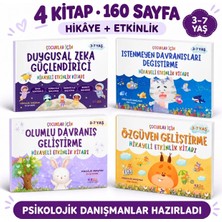 Kitza Yayınları 4'lü Hikayeli Etkinlikler Seti -Psikolojik Danışmanlar Hazırladı