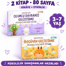 Kitza Yayınları Özgüven ve Olumlu Davranış Geliştirme Etkinlikli Hikayeler Seti(2 Kitap)