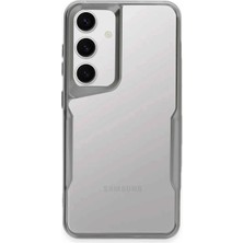 Mey Ithalat®  Samsung Galaxy S24 Kılıf Boyi Silikon Kapak - Gümüş