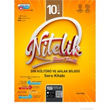 Nitelik Yayınları 10. Sınıf Beceri Temelli Din Kültürü ve Ahlak Bilgisi Soru Kitabı 4 Fasikül