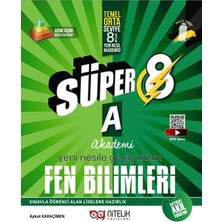 Nitelik Yayınları Nitelik Süper 8 Fen Bilimleri A Yeni Nesile Geçiş Kitabı