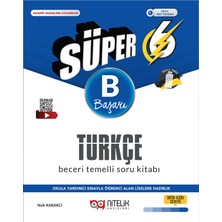 Nitelik Yayınları 6. Sınıf Süper Türkçe B Beceri Temelli Soru Kitabı