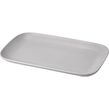 IKEA Fargklar Mat Acik Gri 30X18 cm Tabak