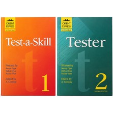 Orient Express Test-A-Skill 1 + Tester 2 Second Edition Ingilizce Test Kitabı 2 Kitap Set