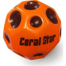 Deniz Sport Ay Ticaret Coral Star Ball Turuncu Anti Stress Topu Eğlenceli Oyun Seti 2-4 Yaş İçin