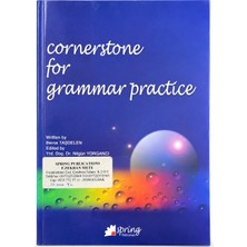 Cornerstone For Grammar Practice – Berna Taşdelen – Spring Publications Ingilizce Grammar Dilbilgisi Alıştırma Kitabı