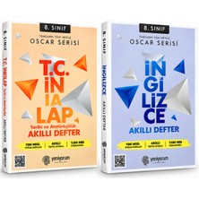 Yeni Yorum Yayınları 8. Sınıf Oscar Serisi T.c. Inkılap Tarihi ve Atatürkçülük + Ingilizce Akıllı Defter Seti – Lgs Yeni Nesil Yorum Soruları 2 Kitap