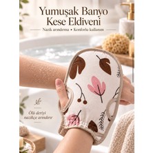 Mucit Home Yumuşak Banyo Kesesi Parmak Geçmeli Ölü Deri Arındırıcı Kese