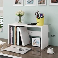 Happy Trend Kitap Rafı Masa Düzenleyici Organizer Çalışma Masası ve Mutfak Tezgahı Düzenleyicisi