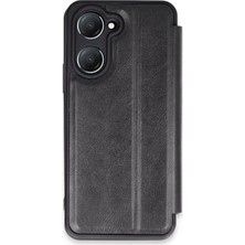 Mey Ithalat®  Vivo Y18 Kılıf Flip Cover - Siyah