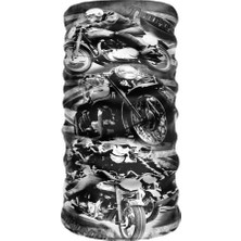 Happy Trend Taktik ® Debuff Collar Triumph Motocycle Buff Boyunluk Bandana Balaklava