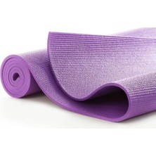 Happy Trend Pilates ve Yoga Matı 140 x 50 x 0.6 Cm, Tek Ebat, Mrmt, Mor