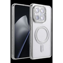 Marsilyan™-  Xiaomi Mi 17T Joke Simli Magneticsafe Kılıf - Gümüş