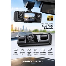 Zenviaa Full Hd 1080P Döngüsel Kayıtlı Araç Kamerası ZNV20245