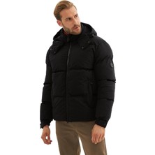 Happy Trend Erkek Su Geçirmez Çıkarılabilir Kapüşonlu Şişme Mont 720DNGR