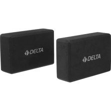 Happy Trend Çiftli Yoga Blok - 2 Adet Yoga Block - Eva Yoga Bloğu Seti,siyah