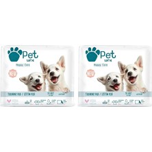 Happy Trend Kediler ve Köpekler Için Tuvalet Eğitim Pedi (2 Paketi)