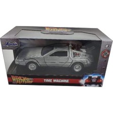 Happy Trend Oyuncak Geri Geleceği Zaman Makinası Delorean 01:32 Döküm Araba