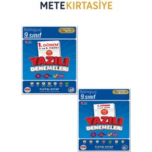Tonguç 9. Sınıf Yazılı Denemeleri 1. Dönem 1 ve 2. Yazılı ve 9. Sınıf Yazılı Denemeleri 2. Dönem 1 ve 2. Yazılı