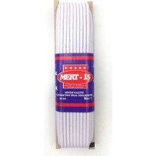 Pileli Store Tekis Lastik Çamaşır Don Etek Bel Paça Lastiği 10 Metre