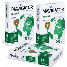 Navigator A4 Fotokopi Kağıdı 80 gr 500 Yaprak × 3 Paket – Toplam 1500 Sayfa
