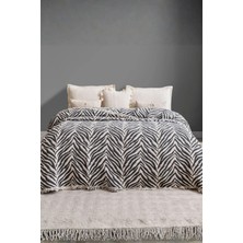 Layan Home Zebra Desen 7 Katlı Tek Kisilik Muslin Yorgan