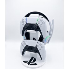 Sky Store Playstation Ps5 Uyumlu Çift Kol ve Kulaklık Standı