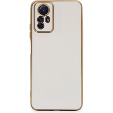 Zngzrmll Newface Xiaomi Redmi Note 12S Kılıf Volet Silikon - Beyaz