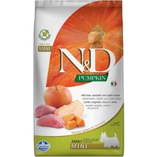 N&d Pumpkin Tahılsız Bal Kabaklı Yaban Domuzlu Elmalı Küçük Irk Yetişkin Köpek Maması 2,5 kg