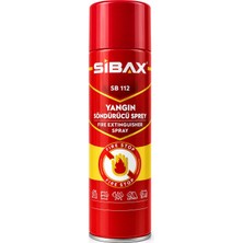 Sibax Sıbax Sb 112 Yangın Söndürücü Sprey – Pratik ve Hızlı Müdahale | Ev, Araç & Iş Yeri Kullanımı