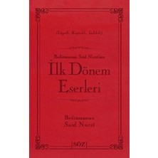 Söz Basım Yayın Bediüzzaman Said Nursi’nin Ilk Dönem Eserleri (Çanta Boy) (Ciltli)