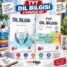 Akm Kitap 3D Yayınları Tyt Dil Bilgisi Soru Bankası ve Deneme Seti 2 Kitap