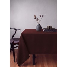 Gauze Fabric Design Safir Kadife Dokulu Dertsiz Ütü Istemeyen Yüksek Kaliteli Mürdüm Masa Örtüsü