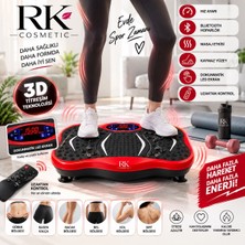 RK Cosmetics Titreşimli Spor Aleti Masaj Aleti Güçlü Motor ile Evde Kullanım Için Ideal Büyük Boy