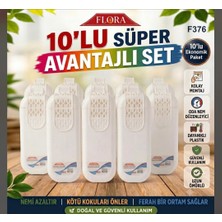 Flora Kalorifer Peteği Suluğu Askılı Nemlendirici (10'lu Beyaz Set)