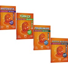 Akm Kitap Mozaik 6.sınıf Matematik Türkçe Fen ve Sosyal Bilimler Soru Bankası Seti 4 Kitap