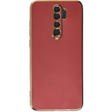 Xiaomi Redmi Note 8 Pro Kılıf Volet Silikon - Kırmızı