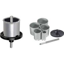 İbtaş SGS2175 -Elmas Panç Set Tungsten Karbür 6 Parça - Fayans - Beton - Tuğla Delici