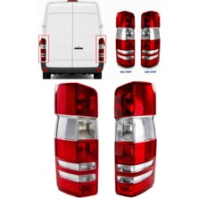 Otokap Universal Mercedes Sprinter 2006-2018 Uyumlu Arka Stop Lambası Duysuz Sağ Sol Takım Stop Lamba