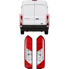 Otokap Universal Ford Transit 2014-2021 Uyumlu Arka Stop Lambası Duysuz Sağ Sol Takım Stop Lamba