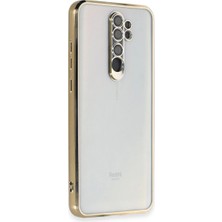 Xiaomi Redmi Note 8 Pro Kılıf Razer Lensli Silikon - Gold