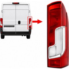 Otokap Universal Citroen Jumper 2014-2026 Uyumlu Arka Stop Lambası Duysuz Sağ Stop Lamba