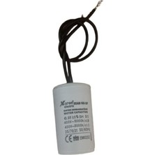 Universal Motor Kondansatörü 10UF 60*30 400-450V (Kablolu)