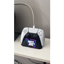Atılgan 3D Gta Vı Temalı Ps5 Kol Standı – Özel Tasarım Kontrolcü Standı
