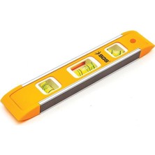 İbtaş SGS1709 - 23CM Mini Su Terazisi Mıknatıslı Plastik Gövde