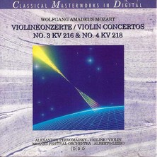 The End Wolfgang Amadeus Mozart - Alexander Pervomansky, Alberto Lizzio, Mozart Festival Orchestra – Violinkonzerte = Violin Concertos No. 3 Kv 216 & 4 Kv 218 (Cd)