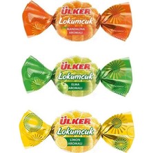 Ülker Lokumcuk Elma, Mandalina ve Limon Aromalı Yumuşak Şeker 1 Kg.