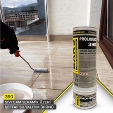 Bars Arge Toptan 390 Proliquid Şeffaf Sıvı Cam Su Yalıtım Kaplaması İç ve Dış Mekan Seramik Üstü Uygulama Için Yüksek Performanslı Malzeme  2 kg